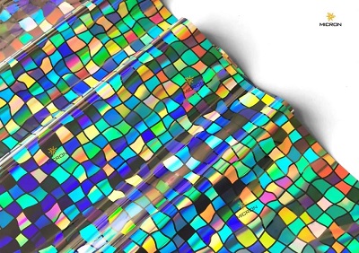 纳米级光学纹理替代传统全息膜