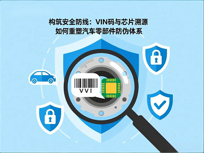 构筑安全防线：VIN码与芯片溯源如何重塑汽车零部件防伪体系