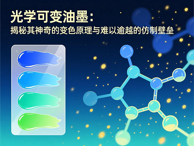 光学可变油墨（OVI）：揭秘其神奇的变色原理与难以逾越的仿制壁垒