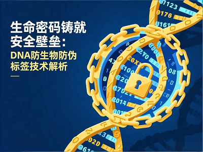 生命密码铸就安全壁垒：DNA防生物防伪标签技术解析