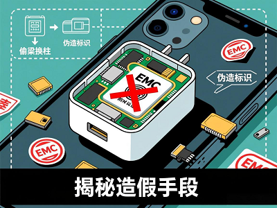 仿制手机充电器EMC认证标识造假内幕揭秘与防伪指南