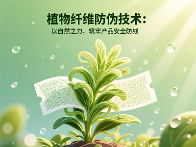 植物纤维防伪技术：以自然之力，筑牢产品安全防线