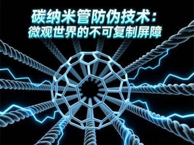 碳纳米管防伪技术：微观世界的不可复制屏障